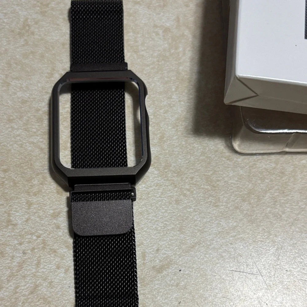 NWT Dark Brown Mesh Apple Watch Band 38mm